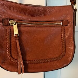 Cole Haan Tan Leather Crossbody Bag